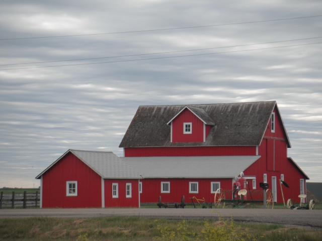 Red Barn by Amber Gilmore